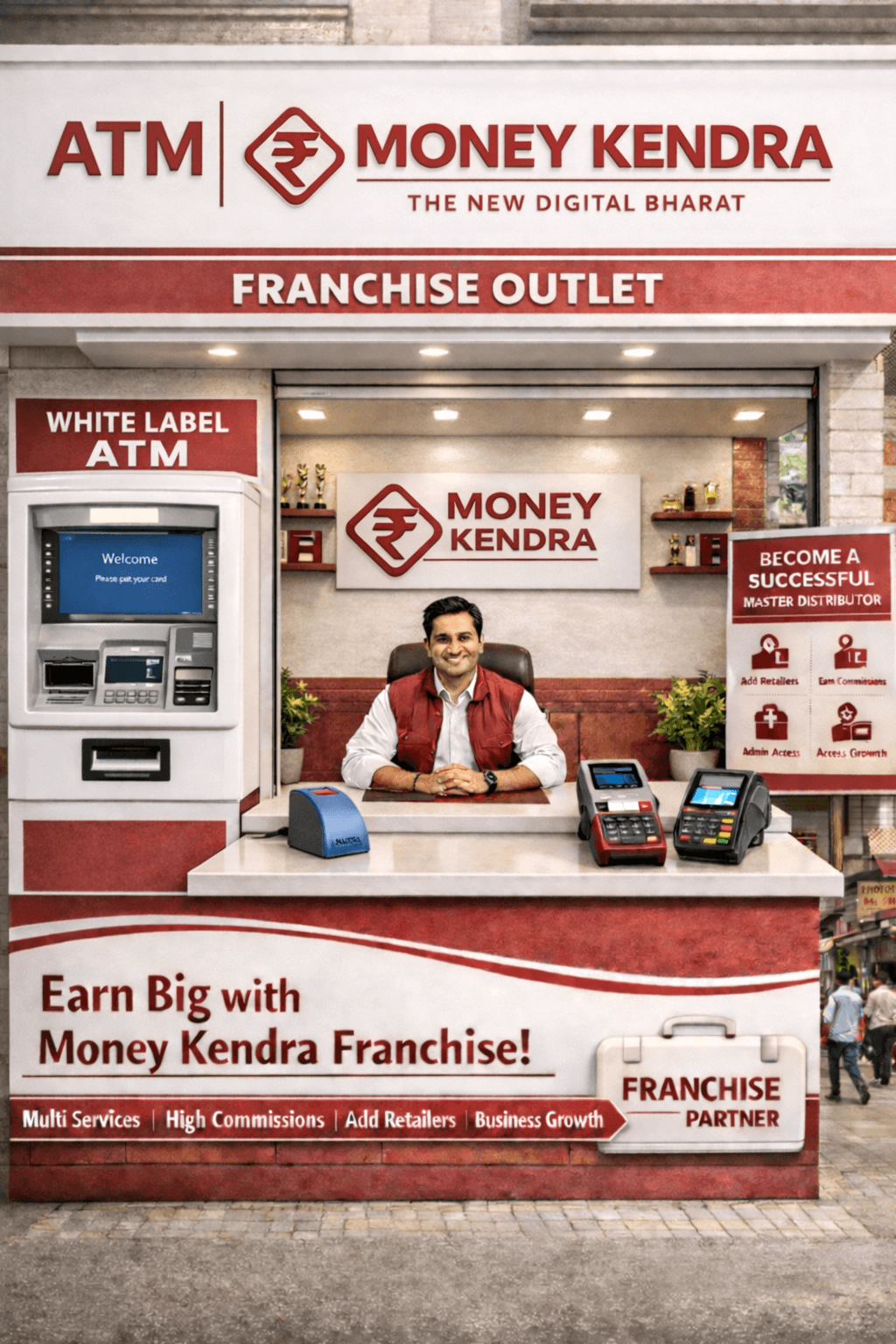 Exclusive Outlet with ATM